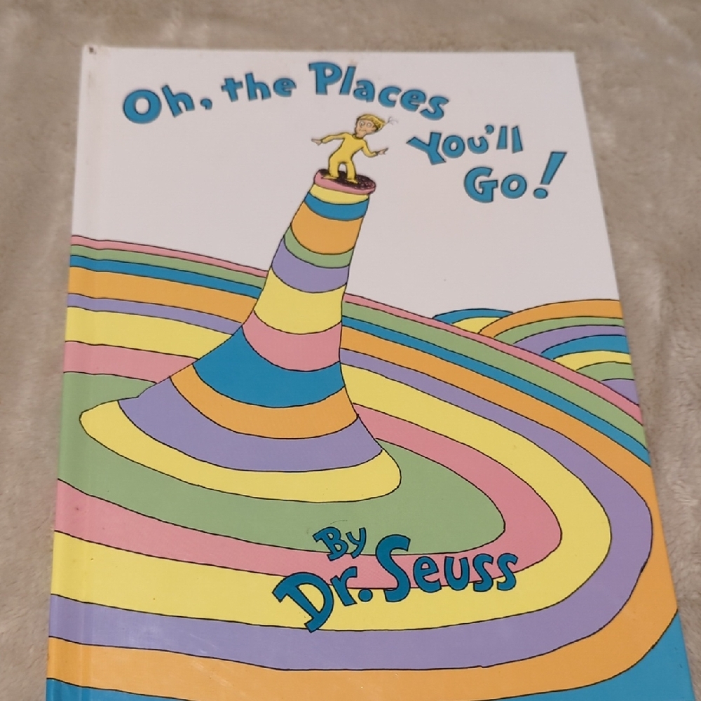 Dr. Seuss 'Oh, the Places You'll Go!' Multicolor Book
